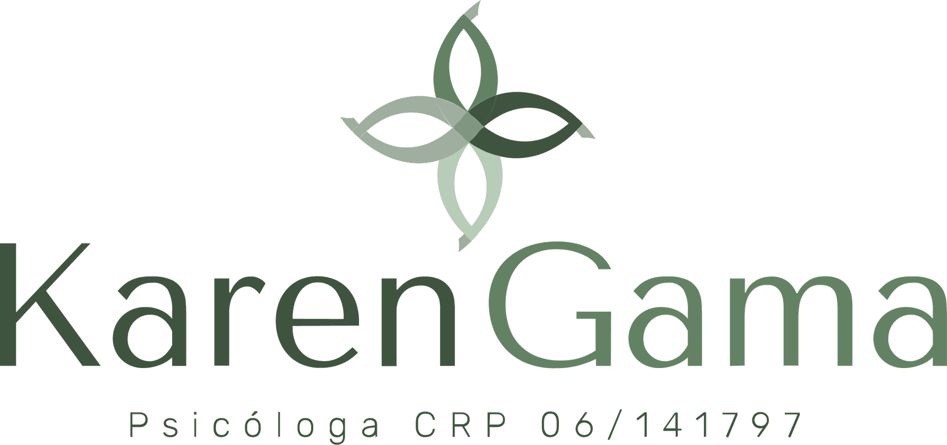 Karen Gama Psicóloga logo colorful